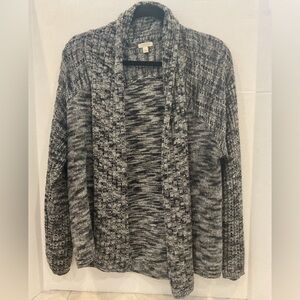 Black & Gray Cardigan